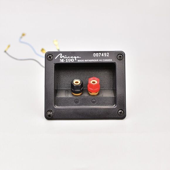 TESTED WORKING MIRAGE M-190 SPEAKER CROSSOVER SPEAKER TERMINALS OEM REPLACEMENT - Picture 1 of 2